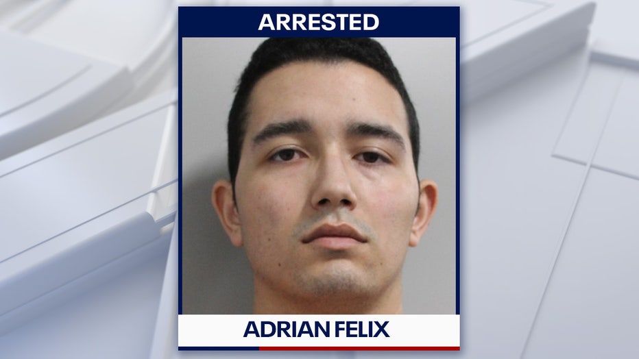Adrian Felix mugshot courtesy of the Polk County Sheriff's Office.