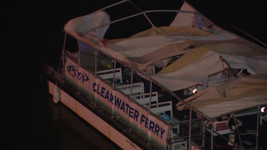 Image: scene after the crash of Clearwater Ferry on April 27th.