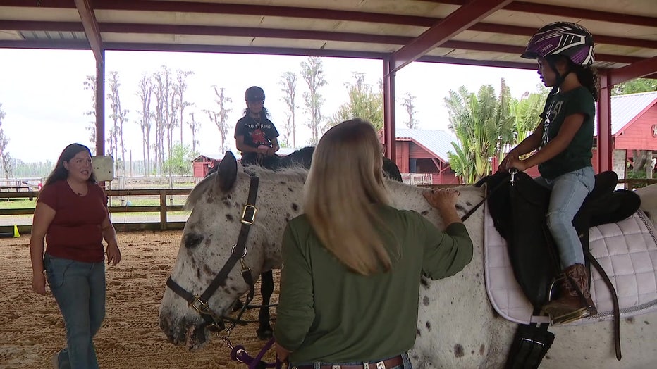 A partnership between Quantum Leap Farm and the 1Voice Foundation has provided free equine therapy for around 300 kids battling pediatric cancer.