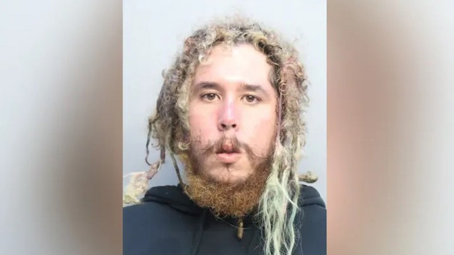 Mugshot of Jeffrey Kennerk from a 2022 arrest in Miami-Dade County, Florida. (Miami-Dade Corrections)