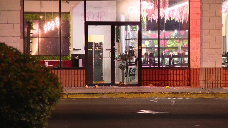 Two people were shot on Thursday night at Cali Rose 15 Kitchen, according to Lakeland police.