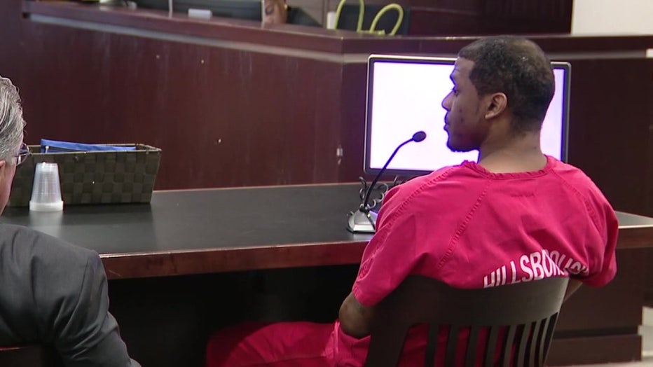 Pictured: Rocky Almestica in court.