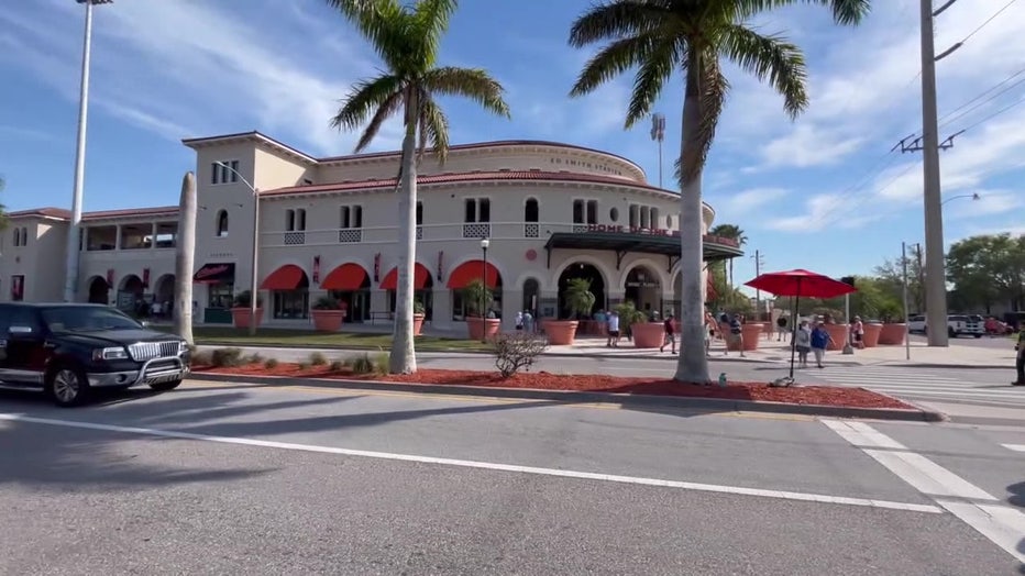 Pictured: Ed Smith Stadium.
