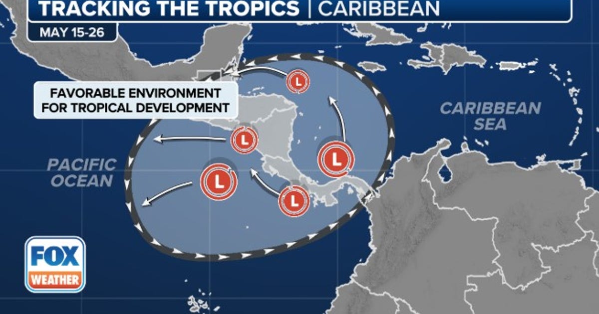 First storm of 2025 Atlantic hurricane season could develop before June ...
