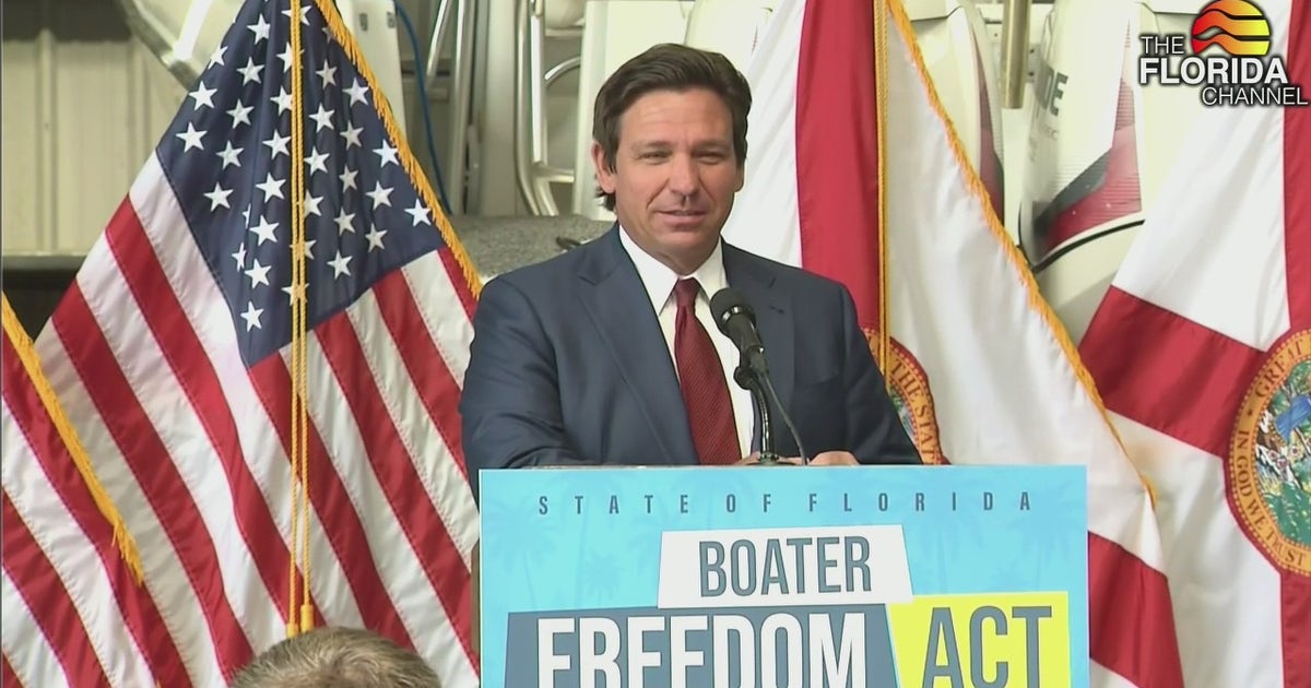 Governor DeSantis signs Boater Freedom Act | FOX 13 Tampa Bay