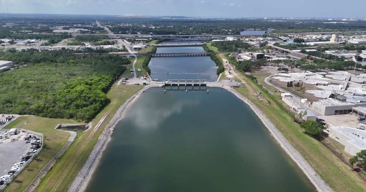 Crews preparing Tampa Bypass Canal flood control structure for upcoming ...