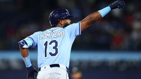 Junior Caminero’s 9th-inning grand slam powers Rays to 11-9 win over Blue Jays
