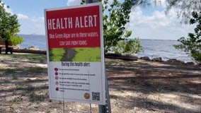 State testing for possible blue-green algae at Lake Crago in Polk County