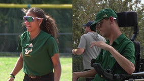 USF softball star Kathy Garcia-Soto plays for her big brother