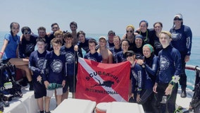 Teens behind SCUBAnauts beach clean-ups working to keep sea life safe, protect environment