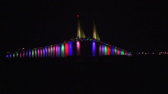 FDOT bans custom bridge lighting on state-owned bridges