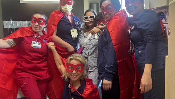 Double lung transplant recipient turns stay at TGH into celebration of life