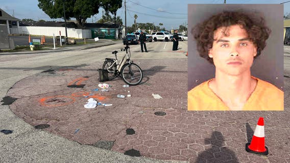 Suspected DUI driver arrested following bicycle crash in Sarasota