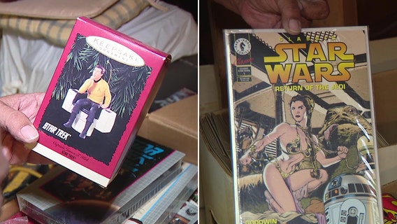 Clearwater woman selling 'Star Wars,' 'Star Trek' collections