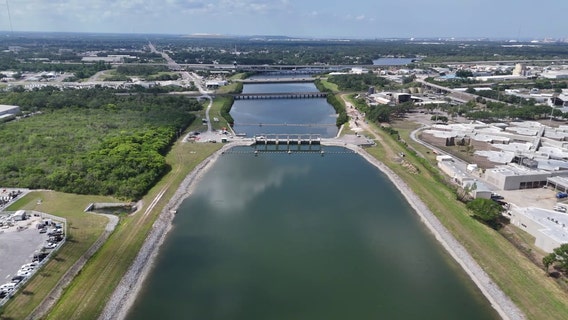Crews preparing Tampa Bypass Canal flood control structure for upcoming hurricane season