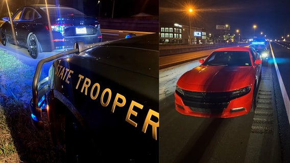 FHP arrests 2 drivers for racing over 125 MPH on I-4