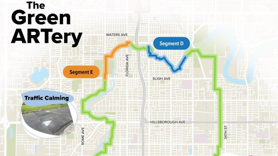 Tampa leaders announce construction of 22-mile pedestrian path connecting several neighborhoods