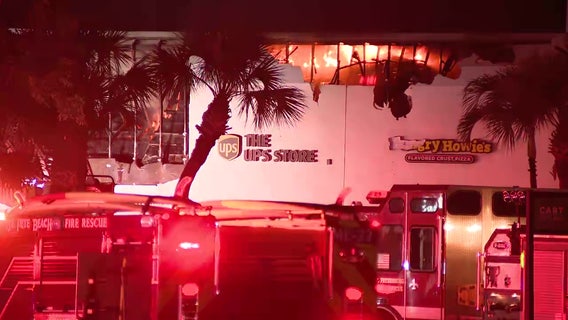 St. Pete Beach Publix now on fire after CVS fire earlier Tuesday afternoon