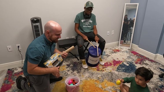 Students play unusual instruments at Tampa Music School