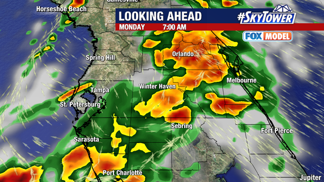 Stormy conditions continue across Florida: what to expect in the Tampa Bay Area