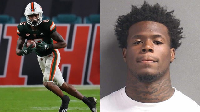 Former UM football player charged with second-degree murder in connection with deadly shooting at Florida bar