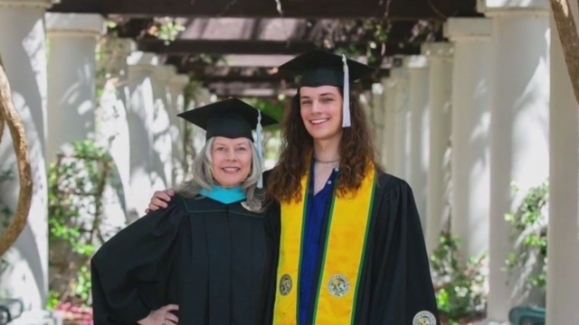 Mother, son graduate within days of each other: 'It's never too late'
