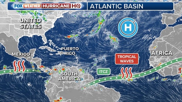 First tropical wave of 2025 Atlantic hurricane season forms off Africa