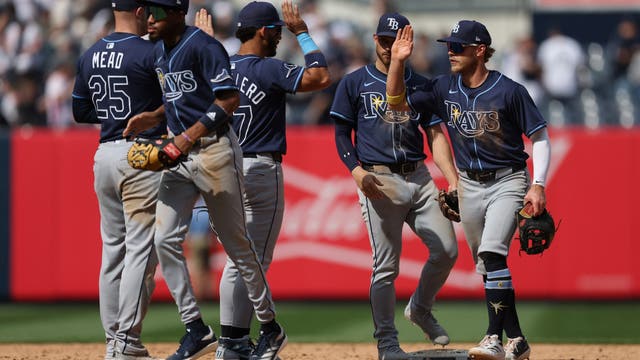 Rays overcome Judge’s 11th homer, steal 6 bases and rally past Yankees 3-2 to stop 4-game skid