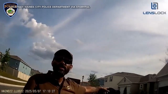 Video: UPS driver helps rescue 2 children locked inside Florida home