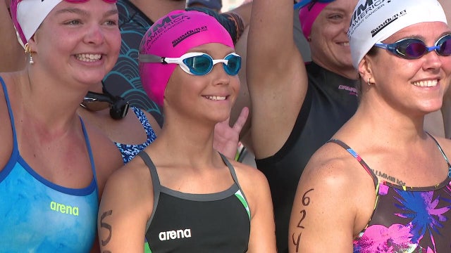11-year-old takes on Swim Across America challenge in support of older sister