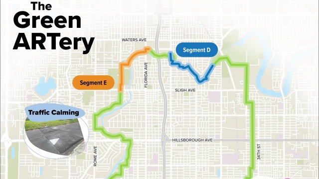 Tampa leaders announce construction of 22-mile pedestrian path connecting several neighborhoods