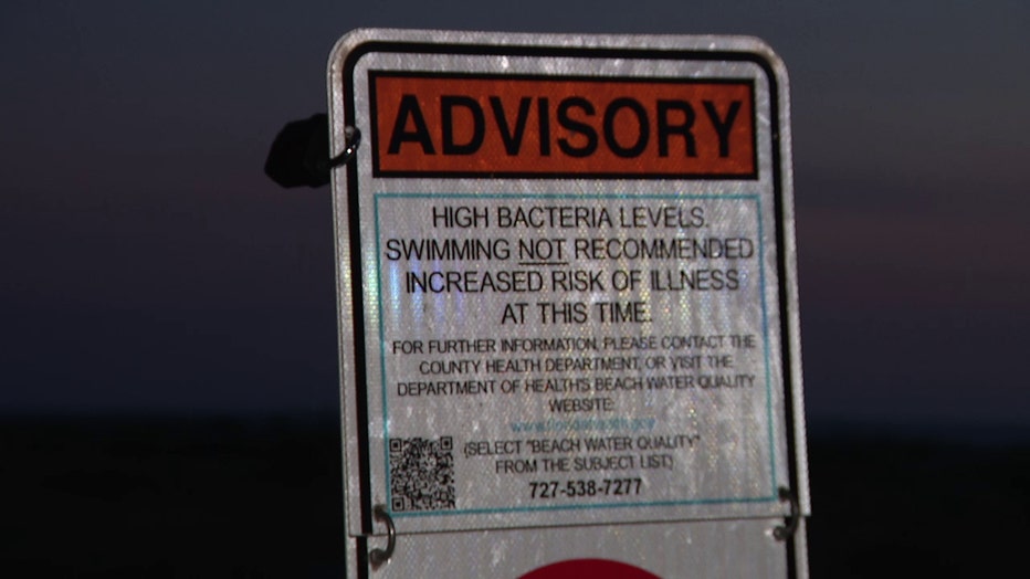 Advisories issued for three Pinellas County beaches due to high levels of bacteria have been lifted.