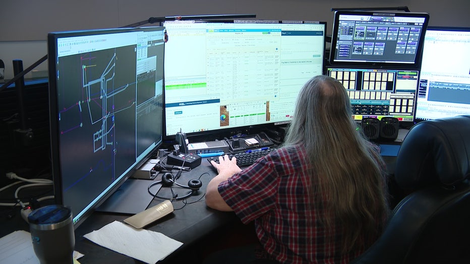 Pictured: Duke Energy's Distribution Control Center in St. Petersburg.