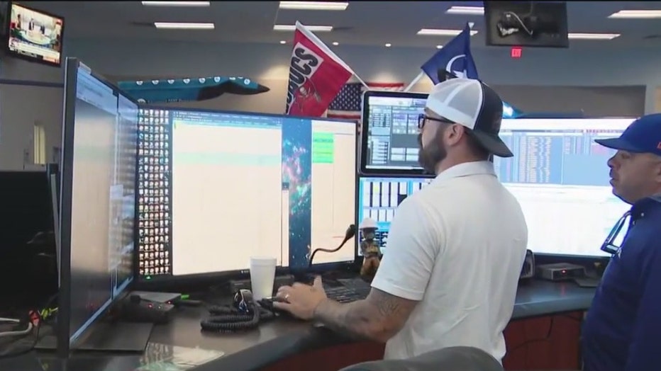 Pictured: Duke Energy's Distribution Control Center in St. Petersburg.
