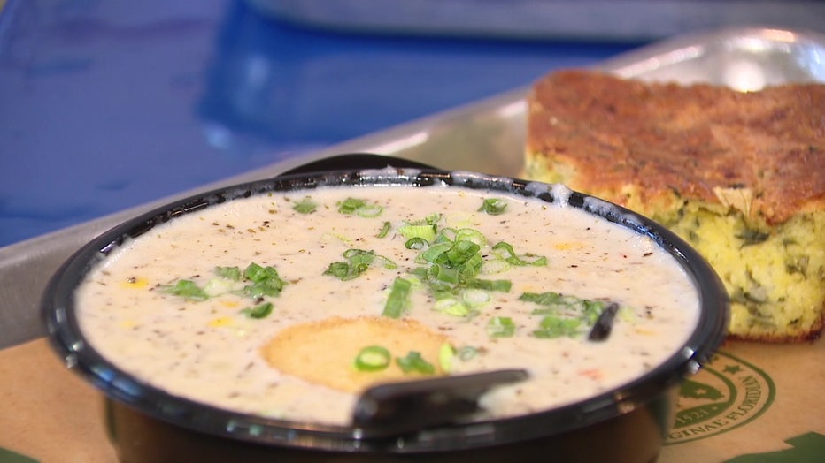 Florida Cracker Fish Company serves seafood and Southern cuisine in Citrus Park.