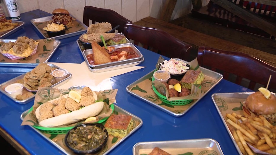 Florida Cracker Fish Company serves seafood and Southern cuisine in Citrus Park.