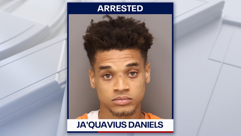 Mugshot of Ja'quavius Daniels. Courtesy: Pinellas County Jail.