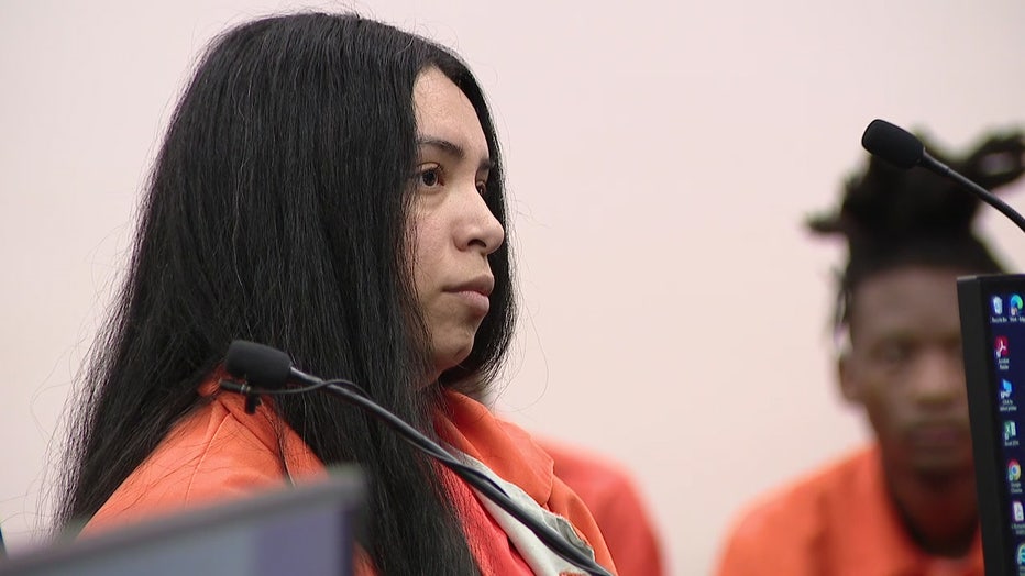 Pictured: Jennifer Carvajal during a previous court hearing.