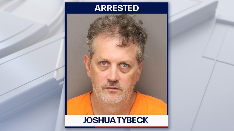Joshua Tybeck mugshot courtesy of the Pinellas Park Police Department.
