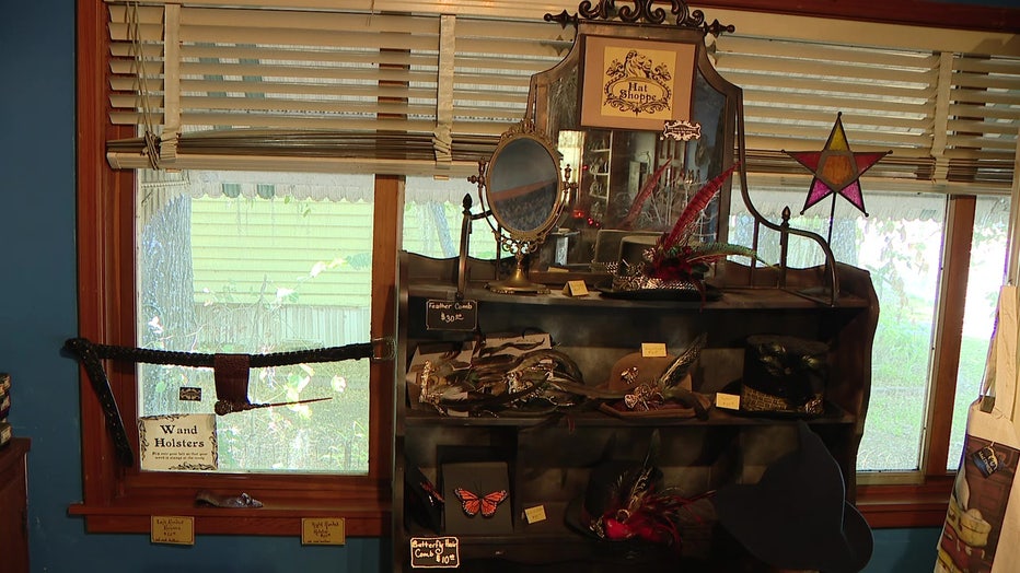 Mad Dragon Studio owner Sarah Hamilton says she loves the "wizard world" she's cultivated.