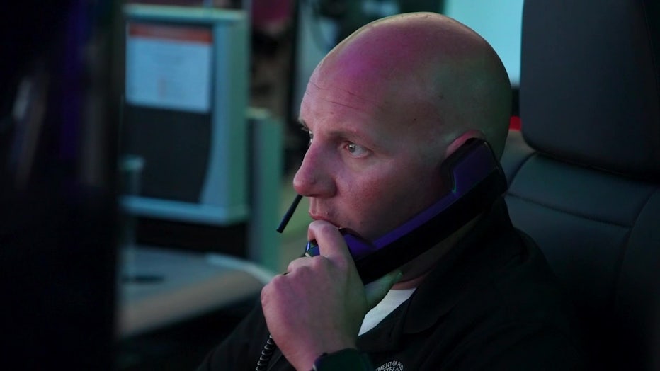 Pictured: Joseph Garmyn, shift training officer.