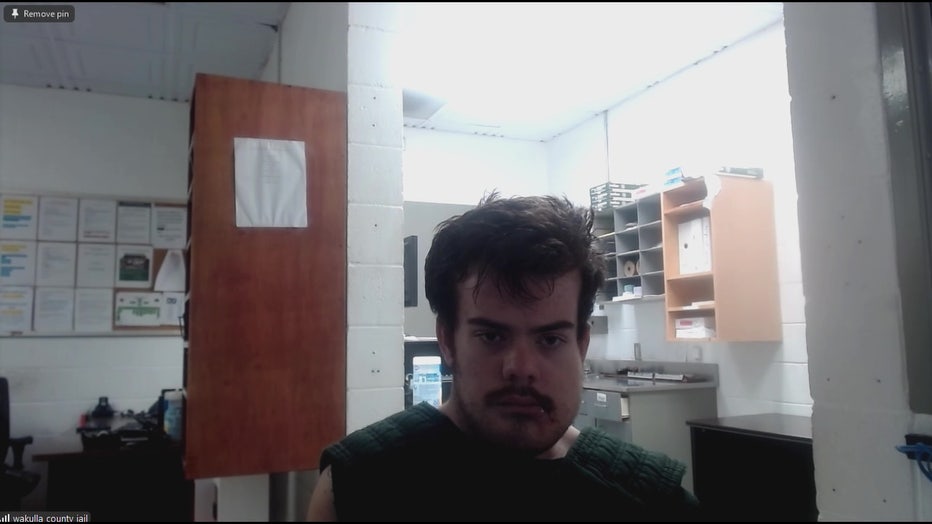 Pictured: Phoenix Ikner during his first court appearance.