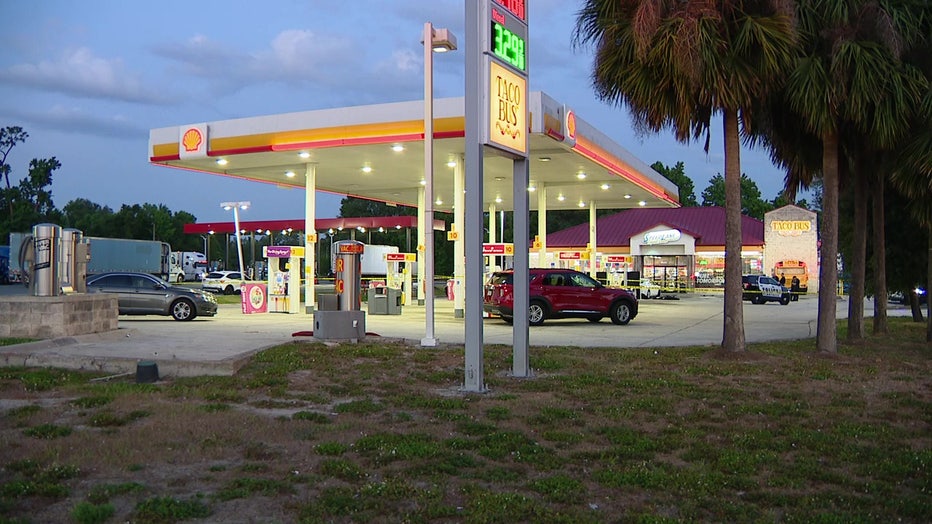 Plant City police say a man was shot and killed in self-defense at a gas station on Friday morning.