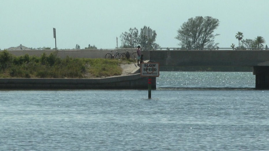Members of the Stevenson Creek Advocacy Group say recent restoration would be erased if a developer is allowed to build a 9-slip boat dock.