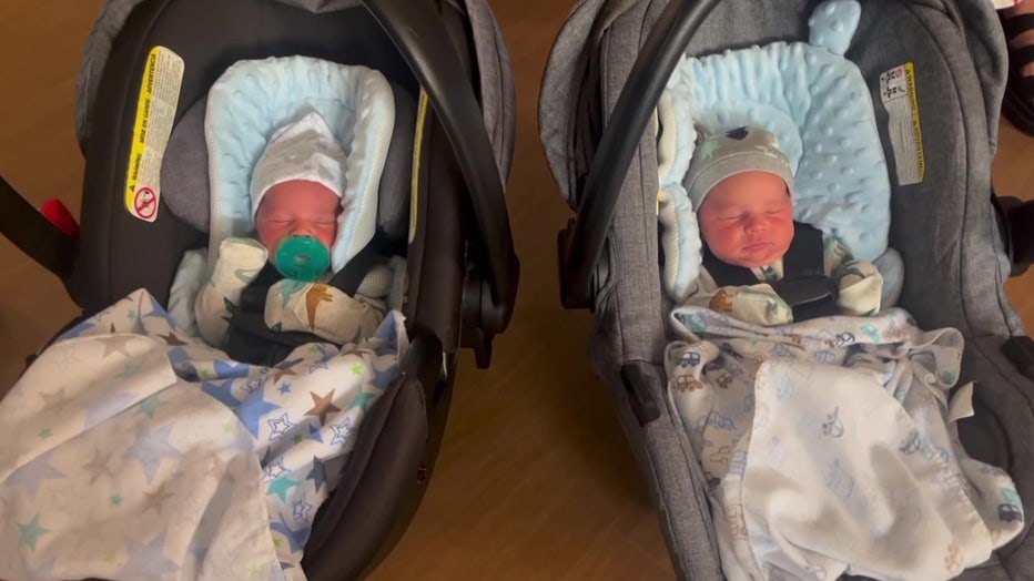 Pictured: Mairelys Martin's twin sons.