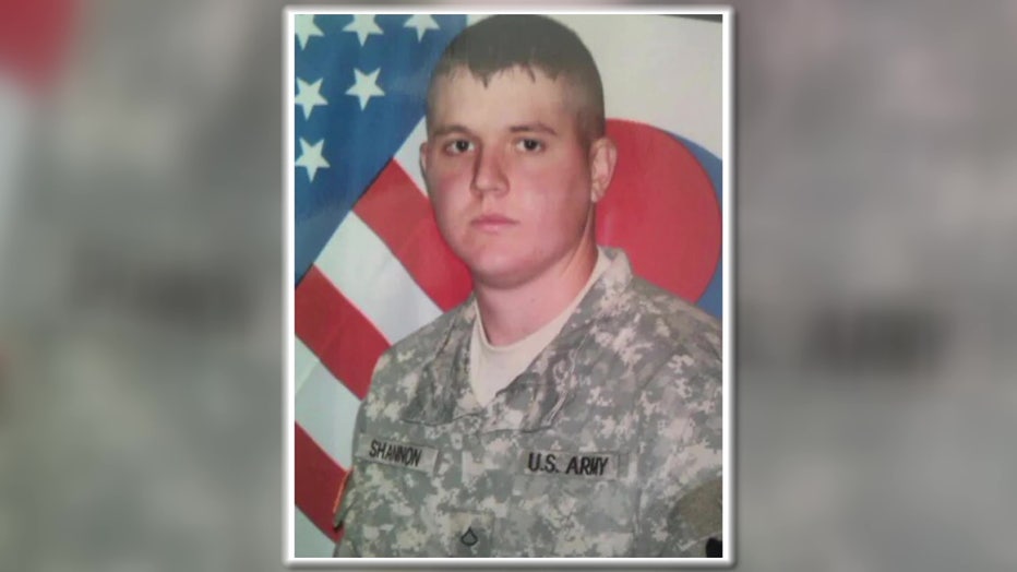 Pictured: Spc. Zachary L. Shannon.