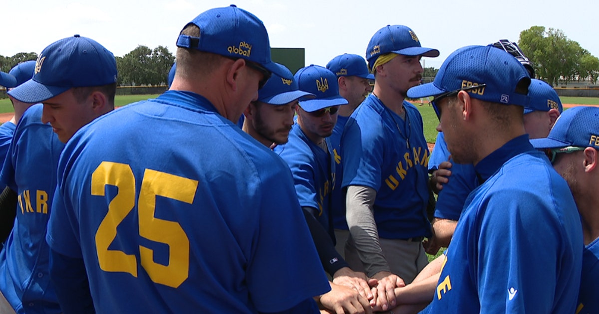 Ukrainian baseball team welcomes Florida distraction away from war at ...