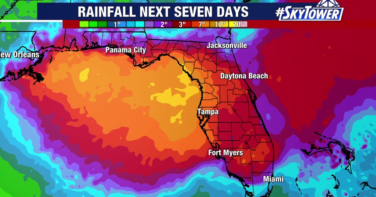 How much rain will the Tampa Bay area get this week? Here's a look ...