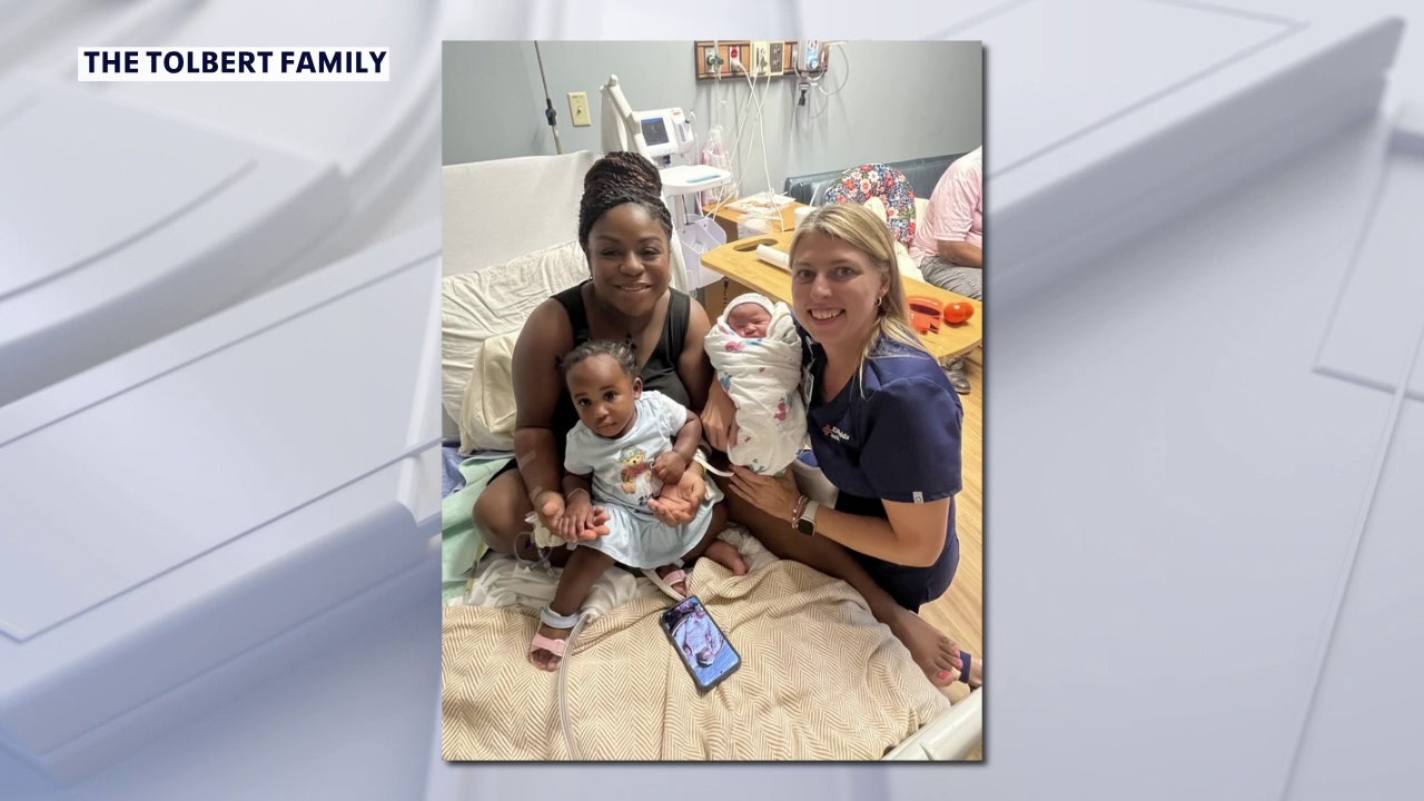 Hillsborough mom names daughter after HCA Florida Brandon nurse who helped during high-risk pregnancy