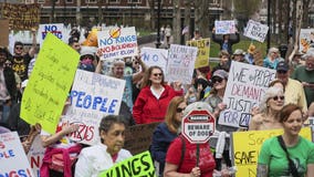 'No Kings' protests taking to the streets across Tampa Bay on Saturday